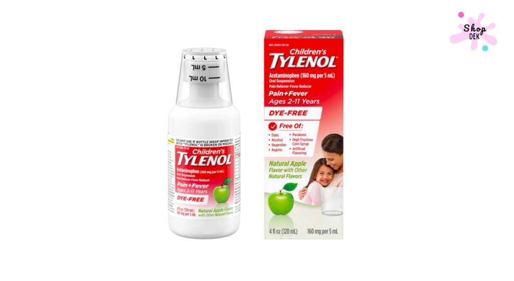 พาราเซตามอลสำหรับเด็ก ยี่ห้อ CHILDREN'S TYLENOL